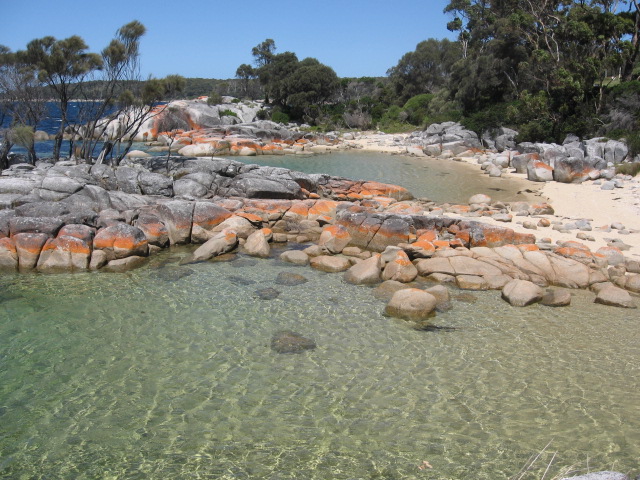 Binnalong Bay 2 There were fishermen in this little bay.