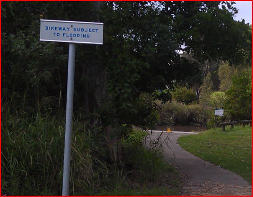 Bike Way Flooding