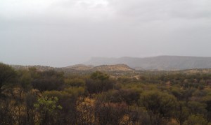 My favourite mountain, Mt Gillen, looks completely different from this direction when it is hidden in rain and cloud