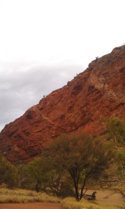 The rocks are all much more strikingly coloured once the dust has been washed away.