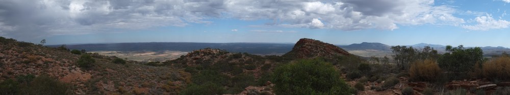 Okay, we only almost had rain, but really there was water falling from the sky!